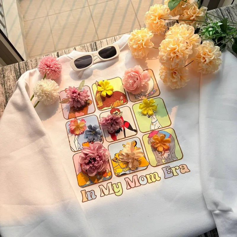 My Mom Era Happy - Adult & Kids T-Shirts, Sweatshirts & Hoodies apparel design preview 1