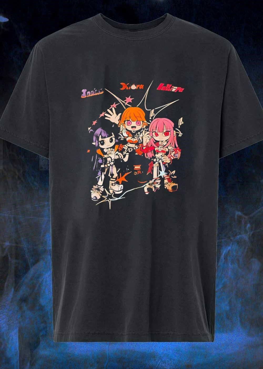 Inanis Kiara Calliope Three Characters Posing Graphic - Adult & Kids T-Shirts, Sweatshirts & Hoodies apparel design preview 1