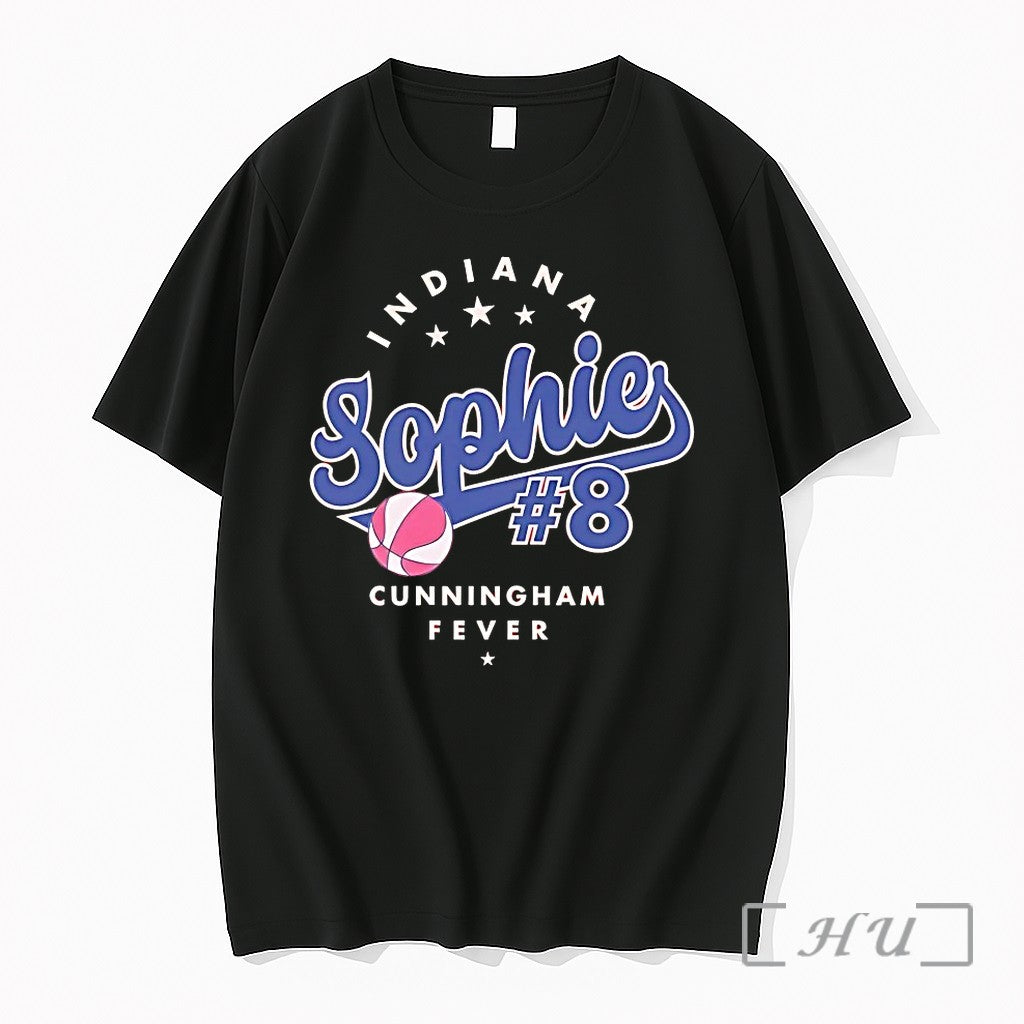 Indiana Fever Sophies 8 Cunningham Sweater Jpg - Adult & Kids T-Shirts, Sweatshirts & Hoodies apparel design preview 1