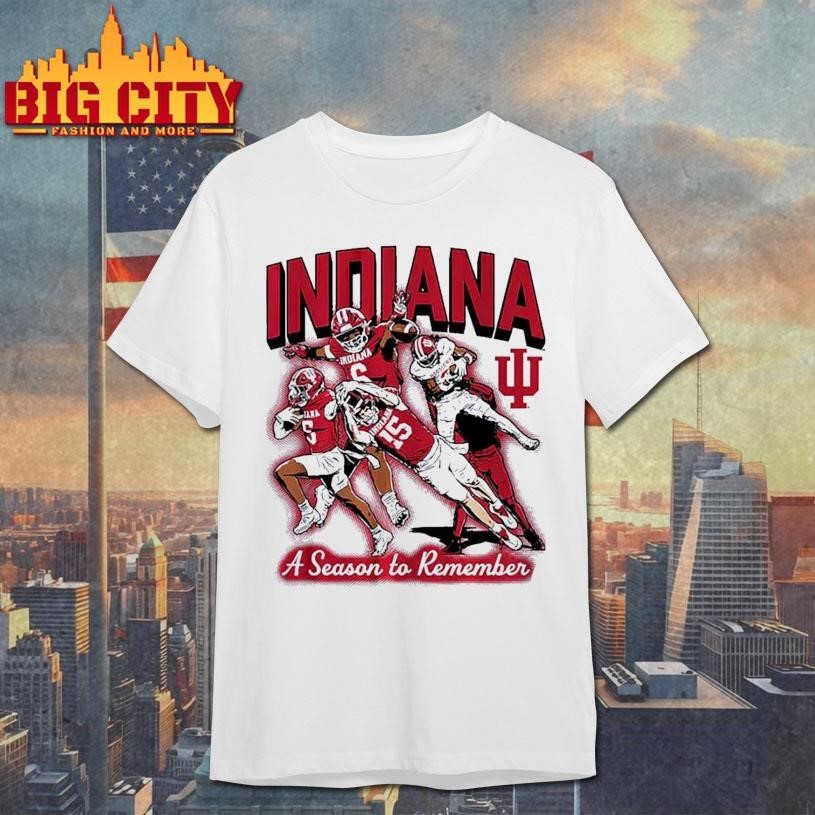 Indiana Football A Season To Remember 2026 - Adult & Kids T-Shirts, Sweatshirts & Hoodies apparel design preview 1