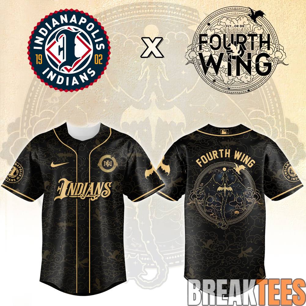 Indianapolis Indians x Fourth Wing Night Special - Adult & Kids T-Shirts, Sweatshirts & Hoodies apparel design preview 1