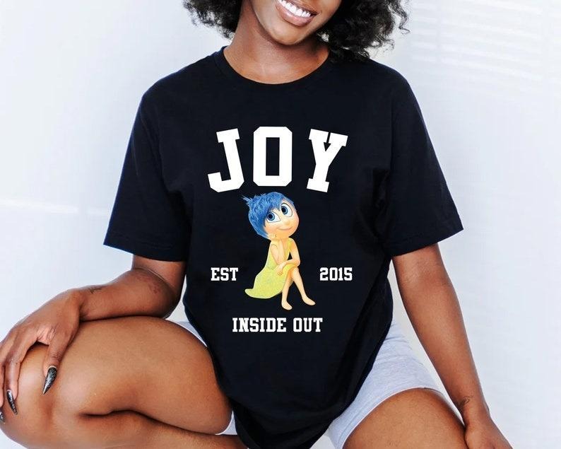Inside Out Characters Joy Sadness Fear Anxiety - Adult & Kids T-Shirts, Sweatshirts & Hoodies apparel design preview 1