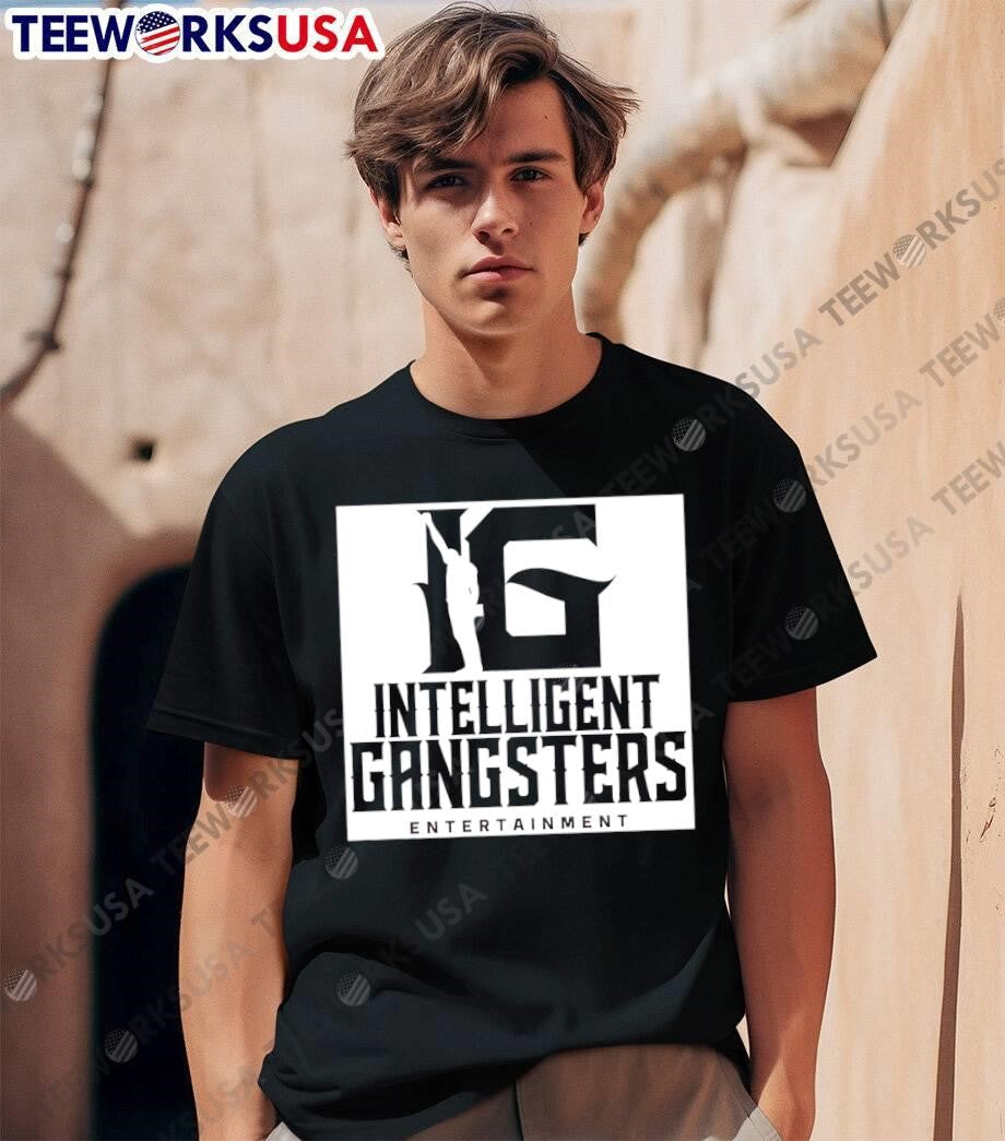 Intelligent Gangsters Entertainment Logo - Adult & Kids T-Shirts, Sweatshirts & Hoodies apparel design preview 1