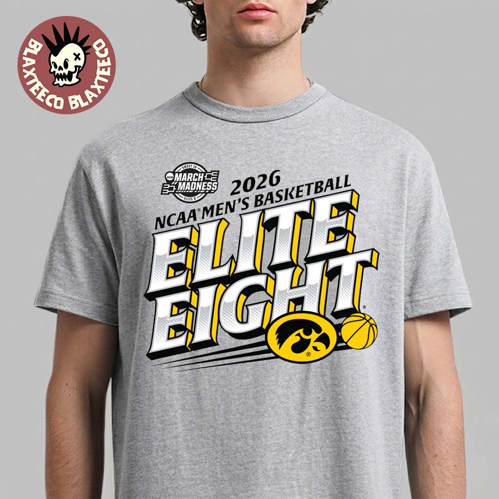 Iowa Hawkeyes Men's Basketball 2026 NCAA March - Adult & Kids T-Shirts, Sweatshirts & Hoodies apparel design preview 1