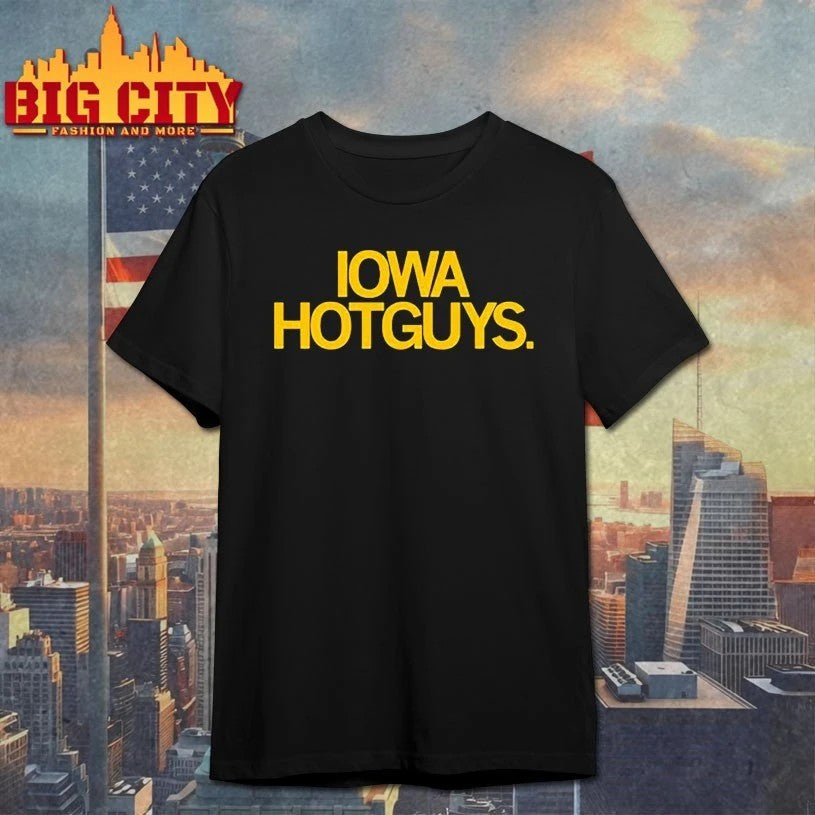 Iowa Hotguys text - Adult & Kids T-Shirts, Sweatshirts & Hoodies apparel design preview 1