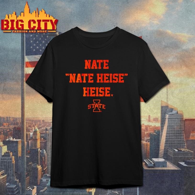 Iowa State Basketball Nate Heise - Adult & Kids T-Shirts, Sweatshirts & Hoodies apparel design preview 1