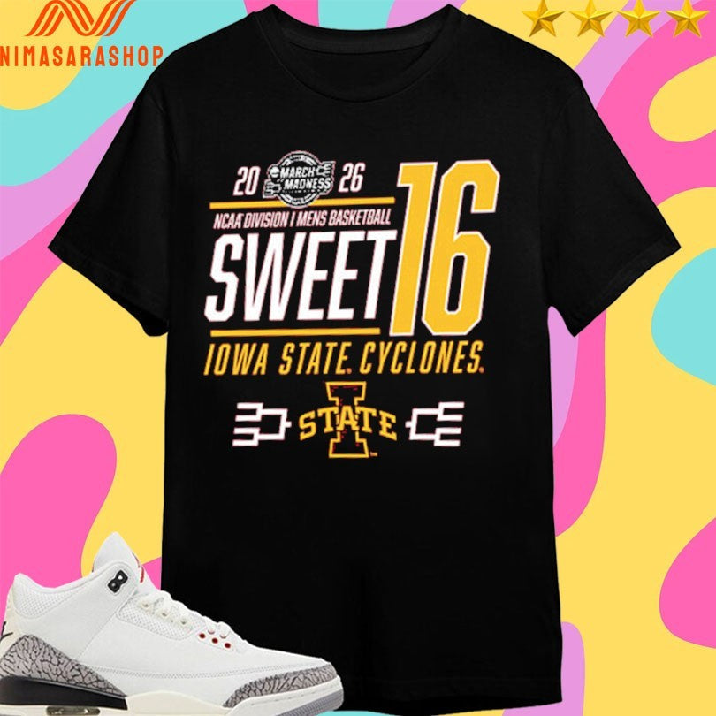 Iowa State Cyclones 2026 Ncaa Division I Men’s - Adult & Kids T-Shirts, Sweatshirts & Hoodies apparel design preview 1