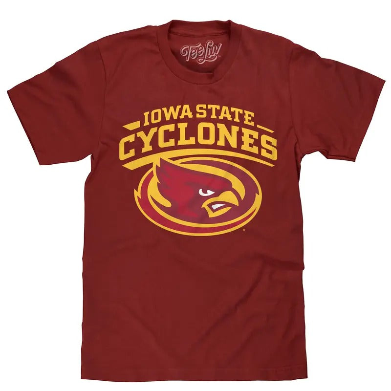Iowa State Cyclones Cardinal Red - Adult & Kids T-Shirts, Sweatshirts & Hoodies apparel design preview 1