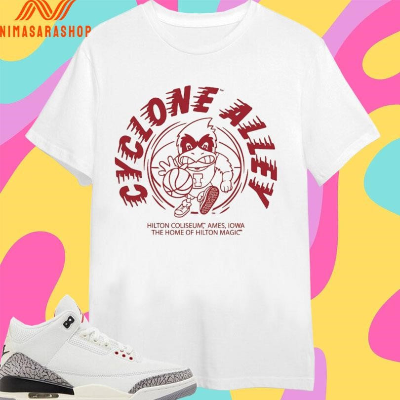 Iowa State Cyclones Men’s Basketball Cyclone - Adult & Kids T-Shirts, Sweatshirts & Hoodies apparel design preview 1