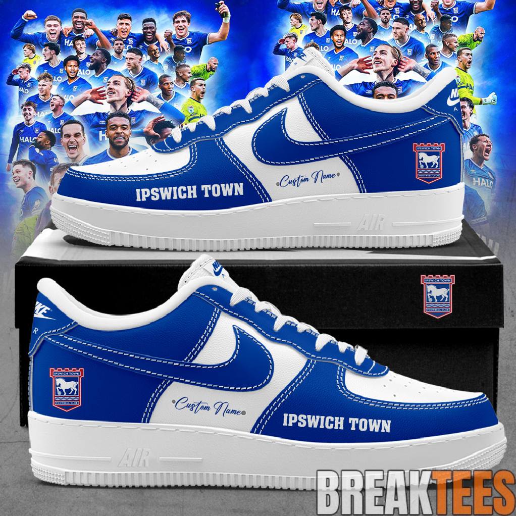 Ipswich Town Promoted 2026 EFL Championship Custom - Adult & Kids T-Shirts, Sweatshirts & Hoodies apparel design preview 1