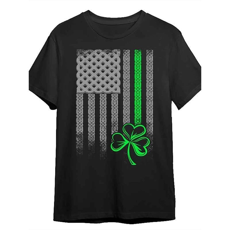 [Irish Green Print Limited Cotton Crew Neck 100% - Adult & Kids T-Shirts, Sweatshirts & Hoodies apparel design preview 1