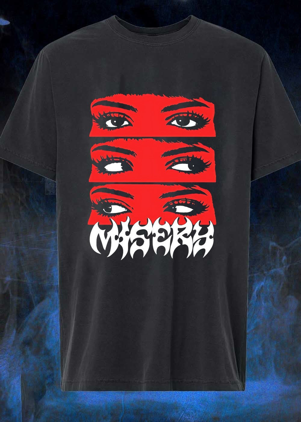 Is A Graphic Department Misery Eyes Glancing - Adult & Kids T-Shirts, Sweatshirts & Hoodies apparel design preview 1