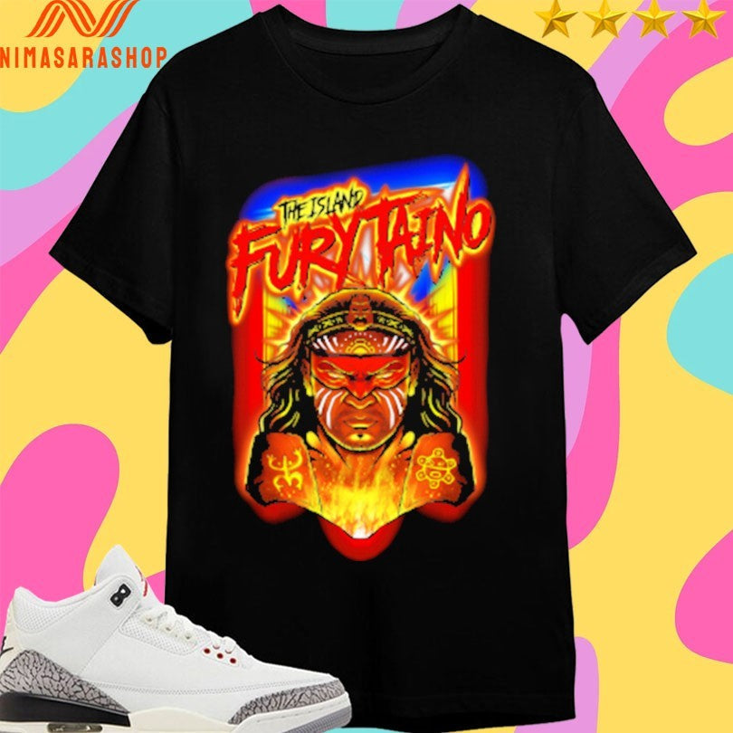 Islandfurytaino The Island Fury Taino - Adult & Kids T-Shirts, Sweatshirts & Hoodies apparel design preview 1
