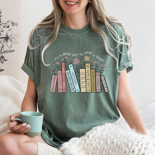 'S Good Day Read Book Reading Back School Lover - Adult & Kids T-Shirts, Sweatshirts & Hoodies apparel design preview 1