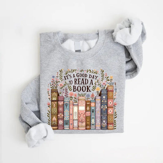'S Good Day Ready Book Back School Lover Teacher - Adult & Kids T-Shirts, Sweatshirts & Hoodies apparel design preview 1
