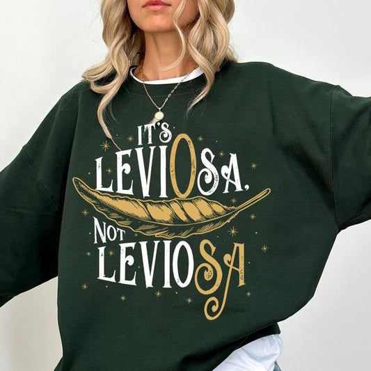 "'S Leviosa Not Movie Quote Te HP Inspired Wizard Her - Adult & Kids T-Shirts, Sweatshirts & Hoodies apparel design preview 1