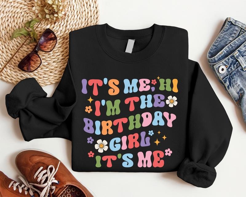 'S Me Hi I'M Girl Retro Song - Adult & Kids T-Shirts, Sweatshirts & Hoodies apparel design preview 1
