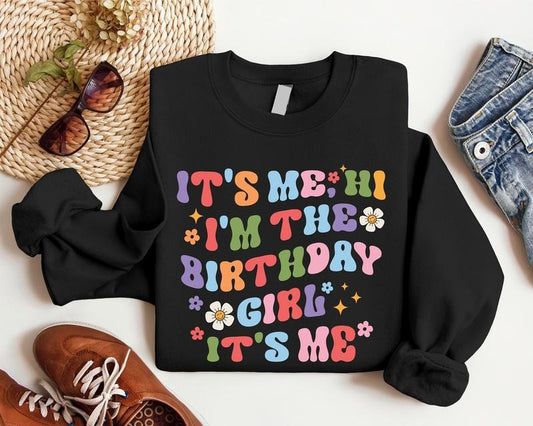 'S Me Hi I'M Girl Retro Song - Adult & Kids T-Shirts, Sweatshirts & Hoodies apparel design preview 1