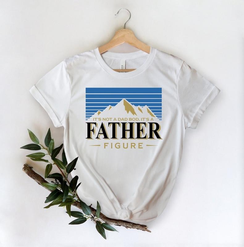 'S Not Dad Bod Father Figure 2024 - Adult & Kids T-Shirts, Sweatshirts & Hoodies apparel design preview 1