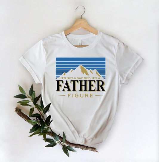 'S Not Dad Bod Father Figure 2024 - Adult & Kids T-Shirts, Sweatshirts & Hoodies apparel design preview 1