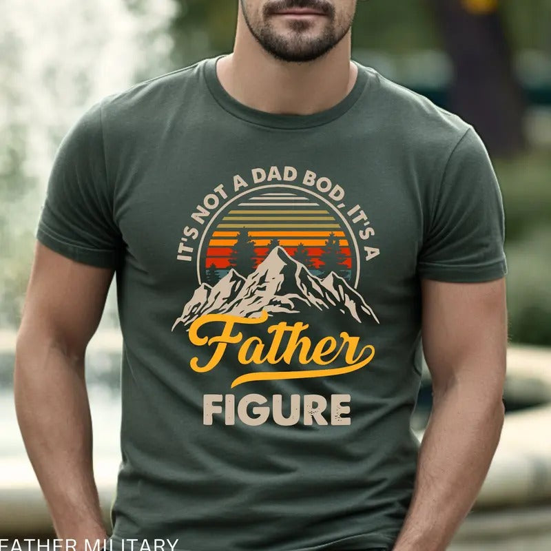 'S Not Dad Bod Father Figure Funny Best First Daddy - Adult & Kids T-Shirts, Sweatshirts & Hoodies apparel design preview 1