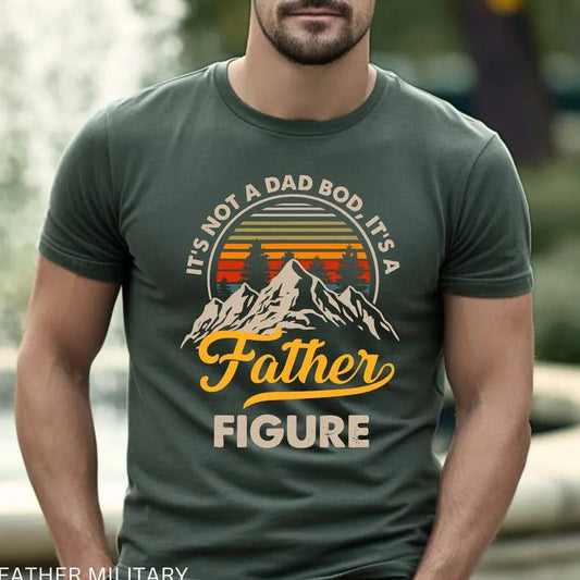 'S Not Dad Bod Father Figure Funny Best First Daddy - Adult & Kids T-Shirts, Sweatshirts & Hoodies apparel design preview 1