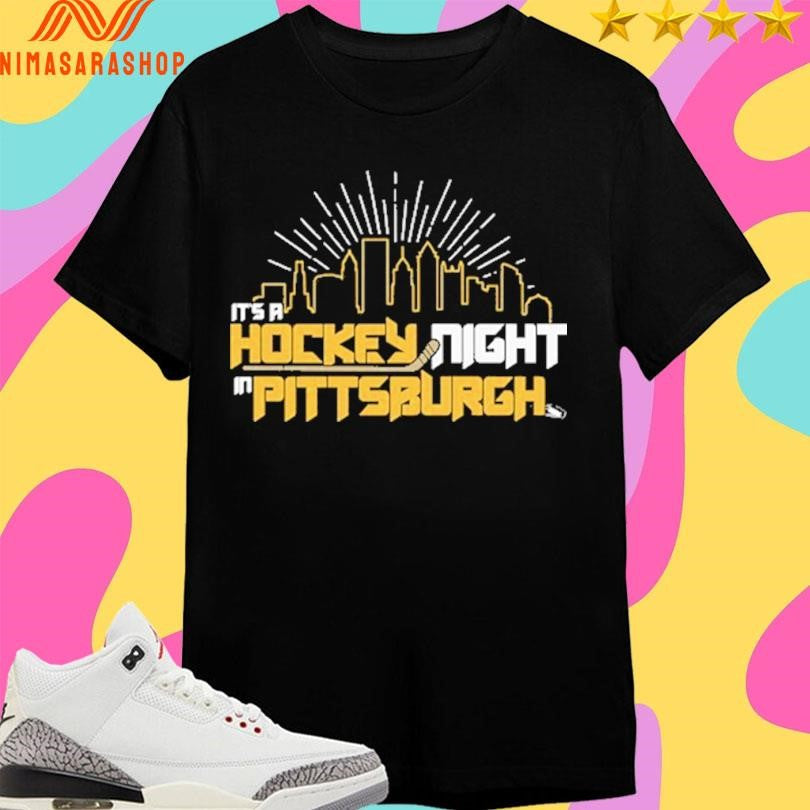 It’s A Hockey Night In Pittsburgh - Adult & Kids T-Shirts, Sweatshirts & Hoodies apparel design preview 1