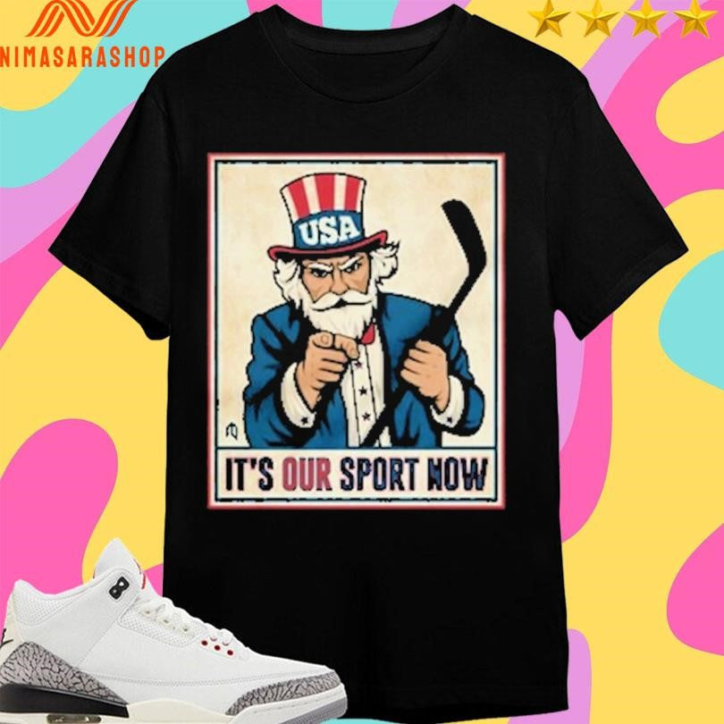 It’s Our Sport Now Usa - Adult & Kids T-Shirts, Sweatshirts & Hoodies apparel design preview 1