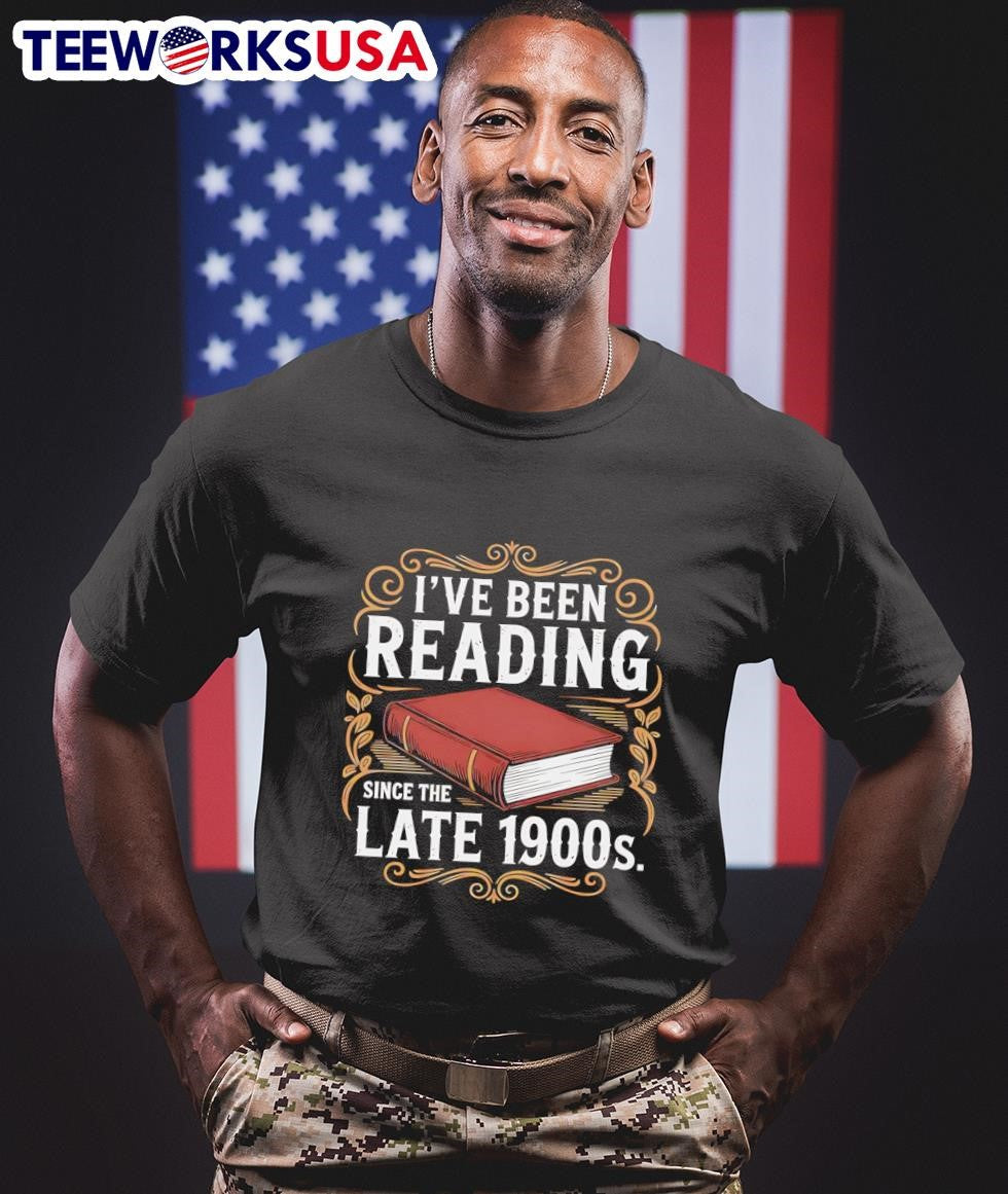 I've Been Reading Since The Late 1900S Book - Adult & Kids T-Shirts, Sweatshirts & Hoodies apparel design preview 1