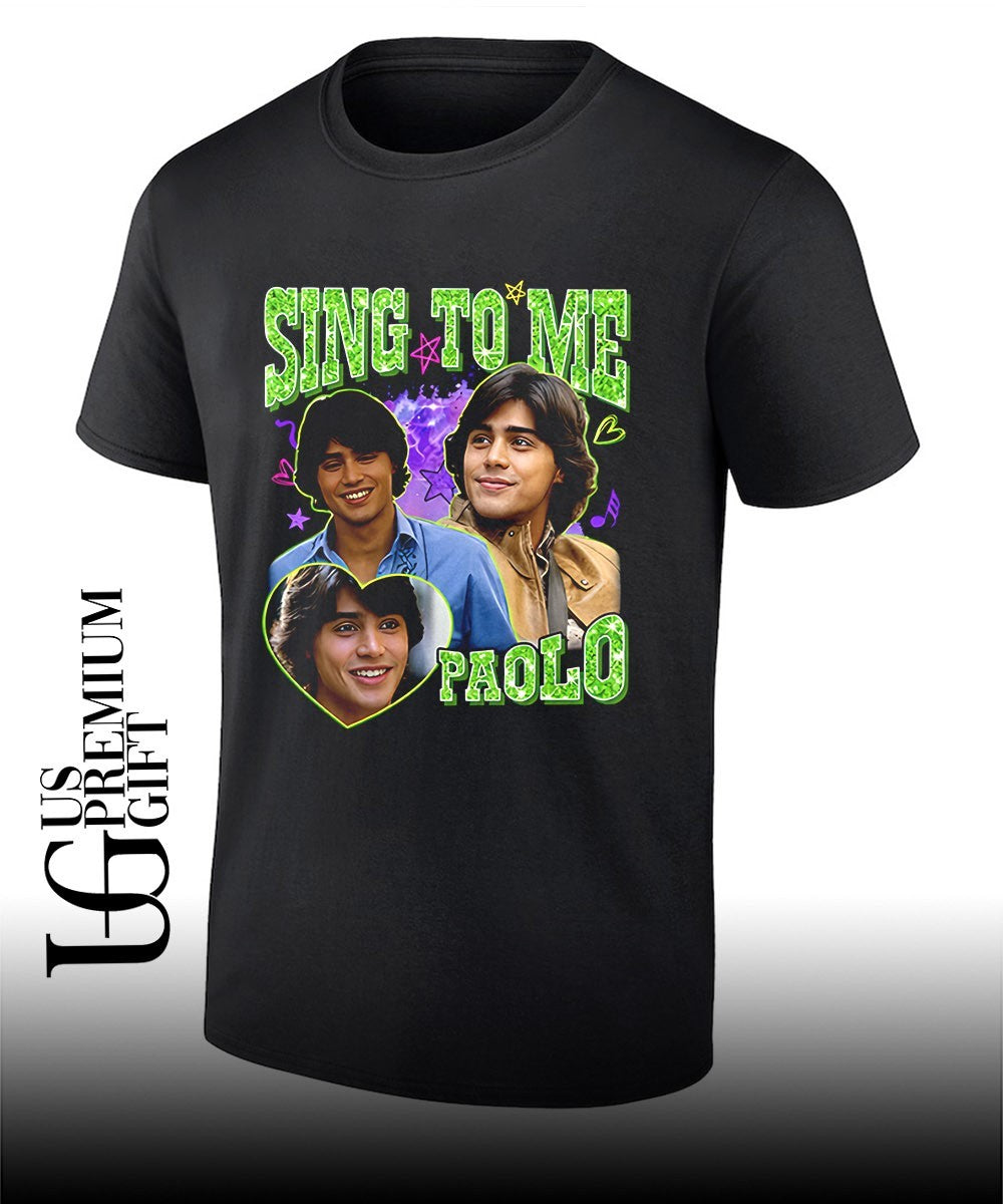 Izzie McGuire Sing To Me Paolo - Adult & Kids T-Shirts, Sweatshirts & Hoodies apparel design preview 1