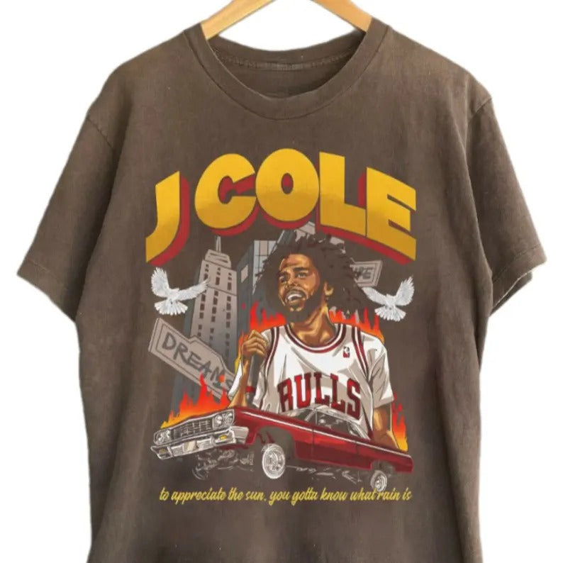 J Cole Chicago Appreciate Sun You Gotta Know What - Adult & Kids T-Shirts, Sweatshirts & Hoodies apparel design preview 1