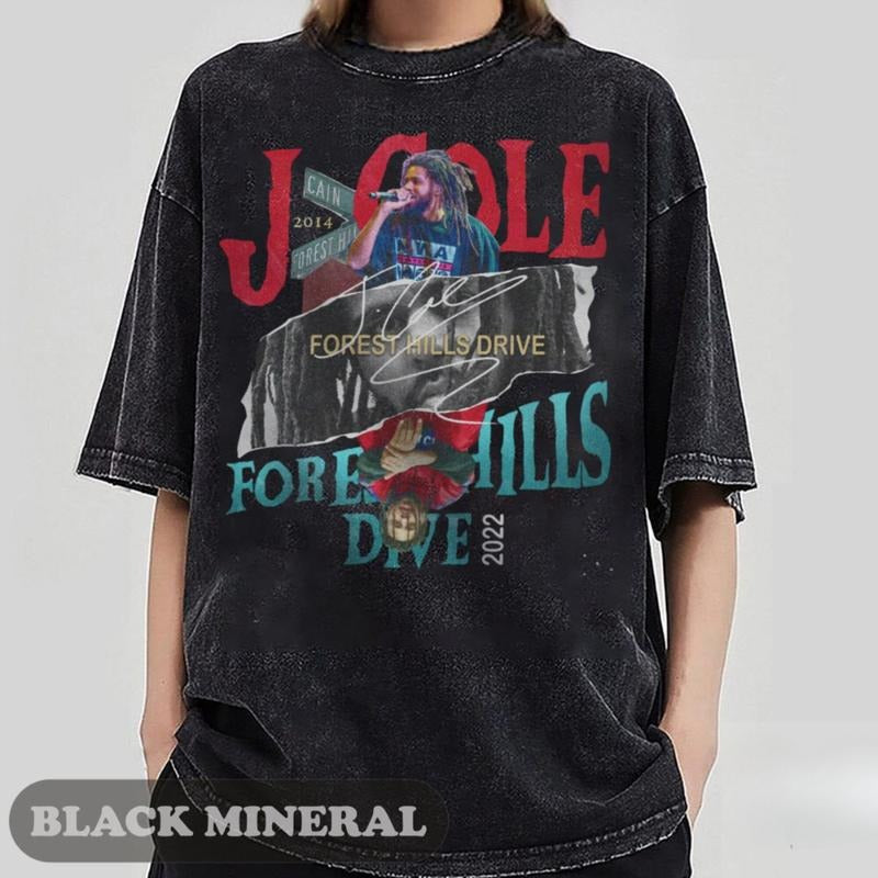 J Cole J.Cole 2014 Forest Hills Drive Rapper Man - Adult & Kids T-Shirts, Sweatshirts & Hoodies apparel design preview 1