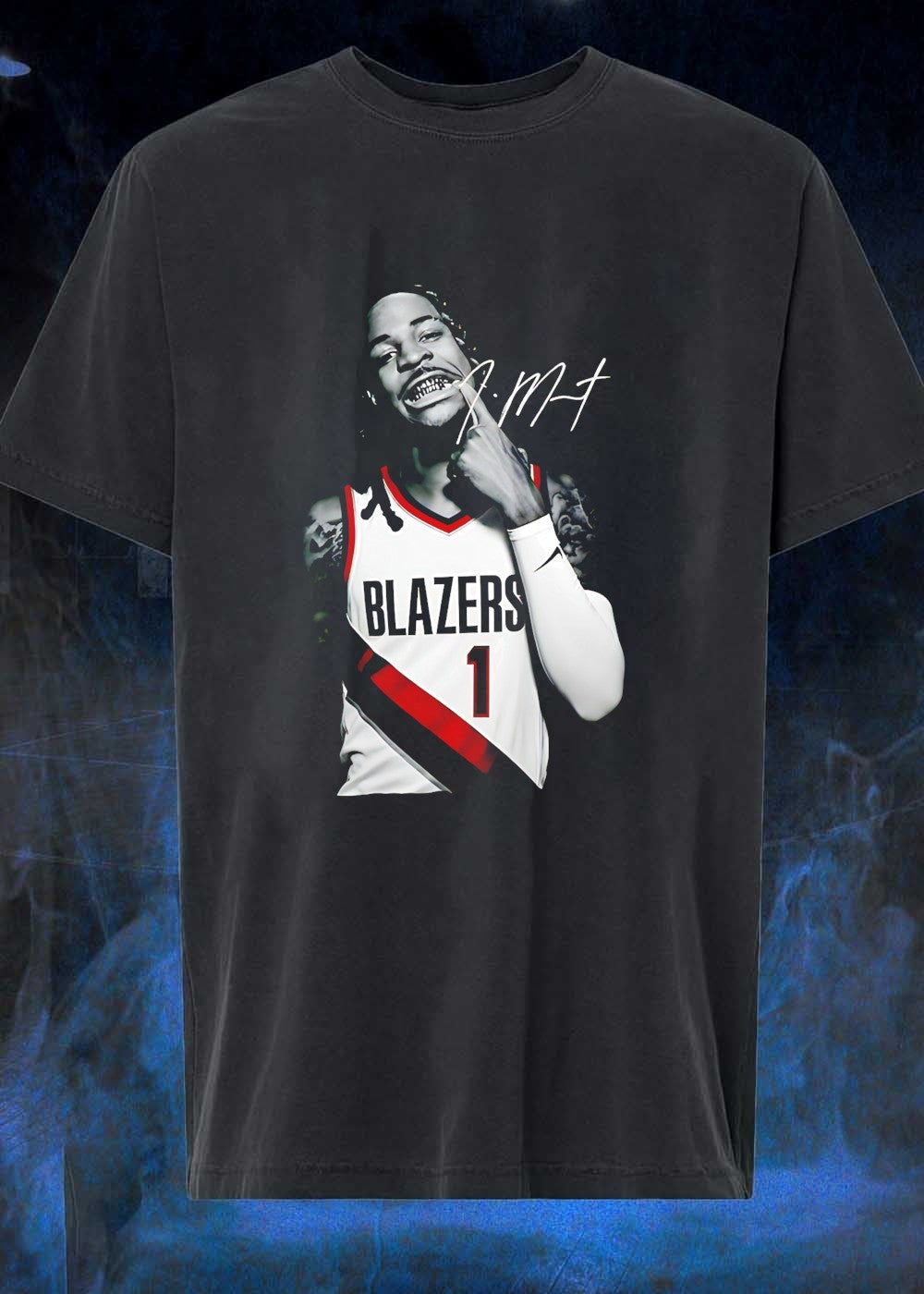 J MT Player Touching Teeth Blazers - Adult & Kids T-Shirts, Sweatshirts & Hoodies apparel design preview 1