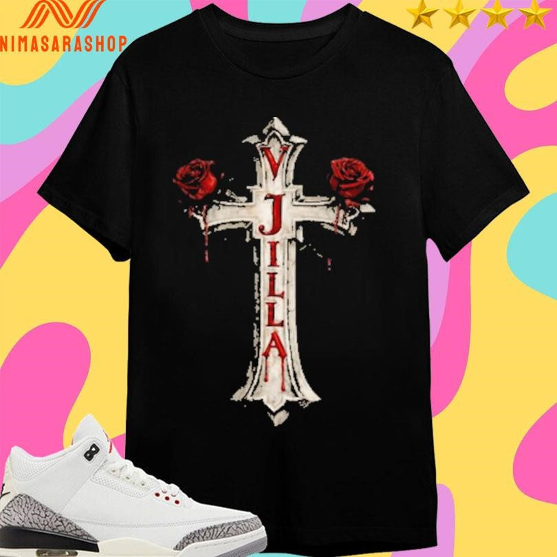 J Villa Cross Classic - Adult & Kids T-Shirts, Sweatshirts & Hoodies apparel design preview 1
