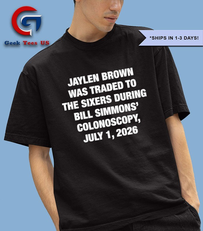JB Was Traded During BS' Colonoscopy July 1 2026 - Adult & Kids T-Shirts, Sweatshirts & Hoodies apparel design preview 1
