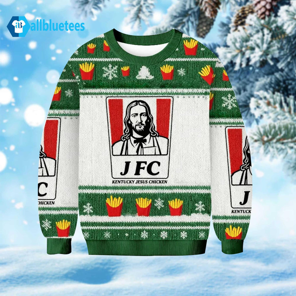 JFC Kentucky Chicken Ugly Christmas Sweater - Holiday Gift product image