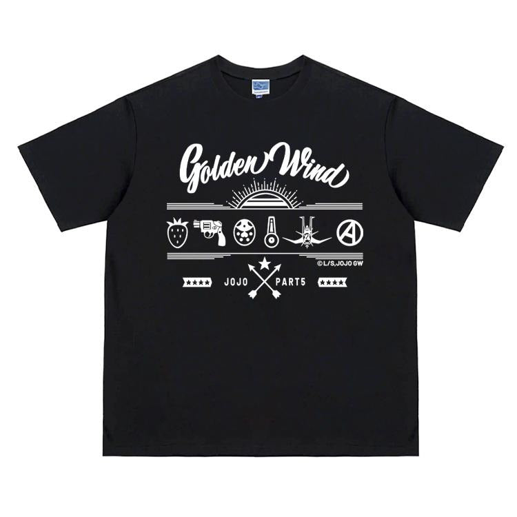 JOJO "Passione" Vintage Anime 100% Cotton Original - Adult & Kids T-Shirts, Sweatshirts & Hoodies apparel design preview 1