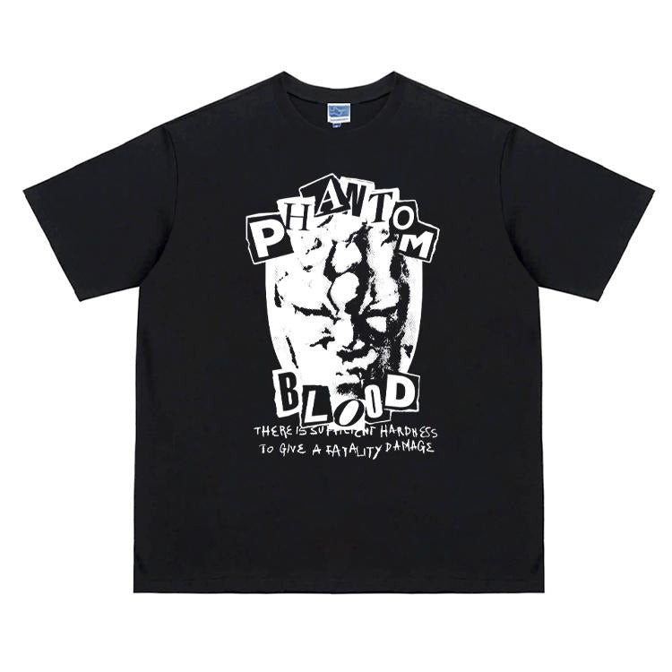JOJO "Phantom Blood" Vintage Anime 100% Cotton - Adult & Kids T-Shirts, Sweatshirts & Hoodies apparel design preview 1