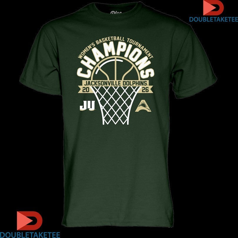 JU Dolphins 2026 ASUN Women's Basketball Tournament - Adult & Kids T-Shirts, Sweatshirts & Hoodies apparel design preview 1