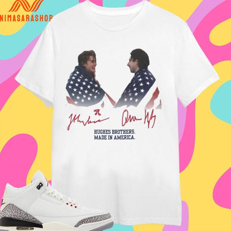 Jack Hughes And Quinn Brothers Made In America USA - Adult & Kids T-Shirts, Sweatshirts & Hoodies apparel design preview 1