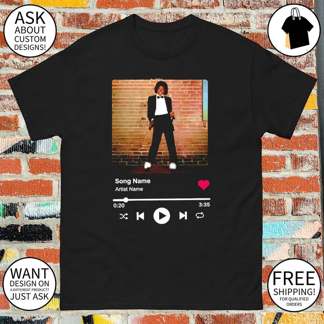 Jackson Off the Wall Song Name Artist Festival - Adult & Kids T-Shirts, Sweatshirts & Hoodies apparel design preview 1