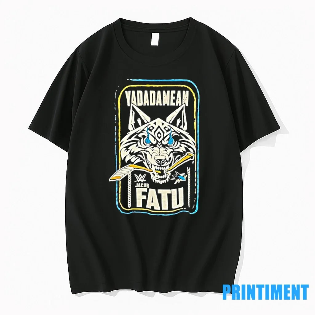 Jacob Fatu X San Jose Sharks Yadadamean Sweater - Adult & Kids T-Shirts, Sweatshirts & Hoodies apparel design preview 1