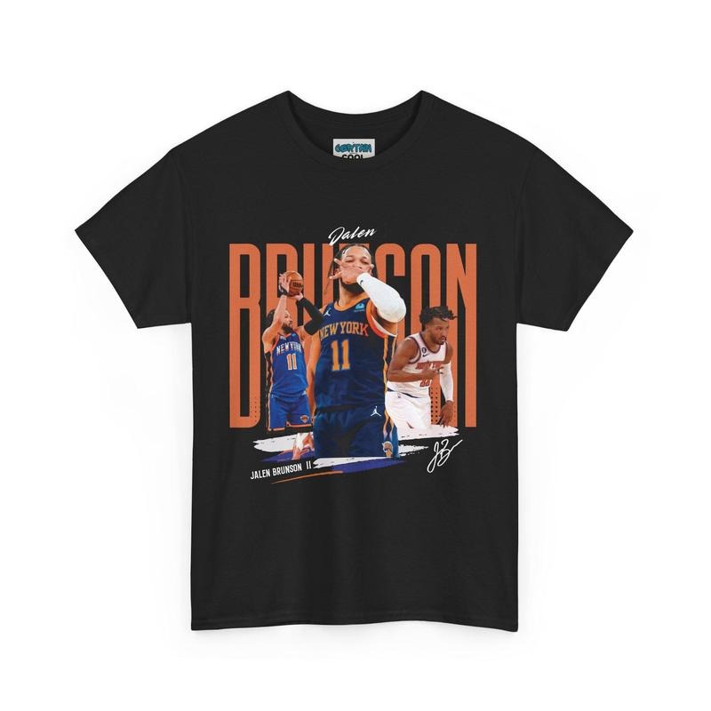 Jalen Brunson 100% Cotton Fan - Adult & Kids T-Shirts, Sweatshirts & Hoodies apparel design preview 1
