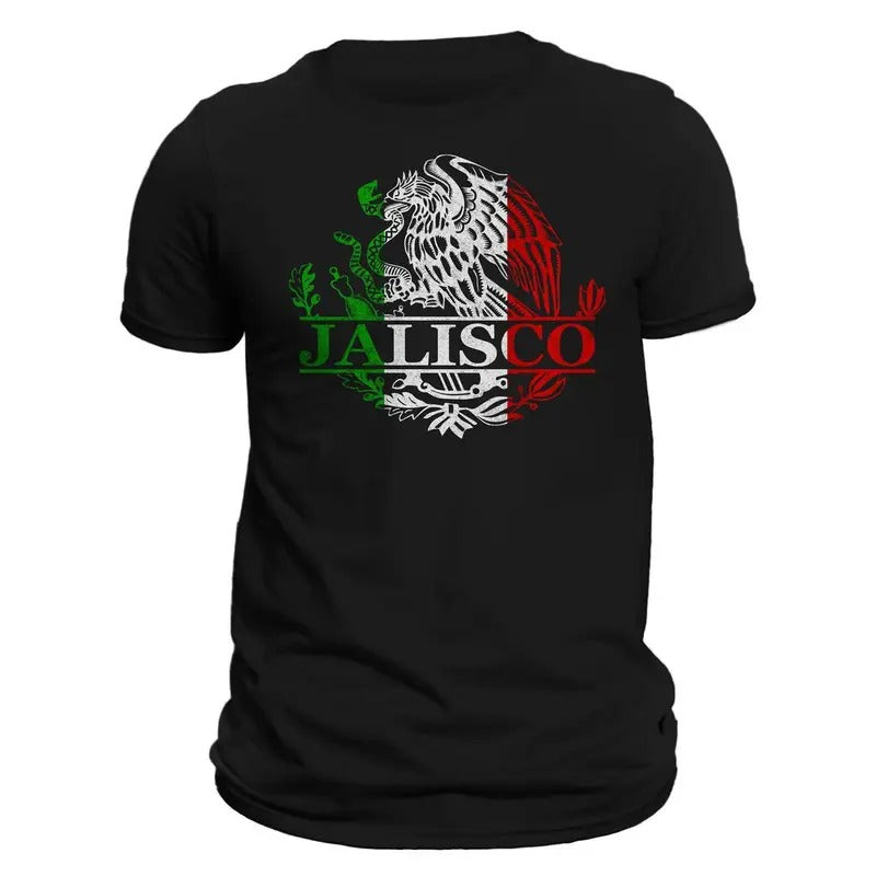 Jalisco Mexico Eagle Emblem Mexican - Adult & Kids T-Shirts, Sweatshirts & Hoodies apparel design preview 1