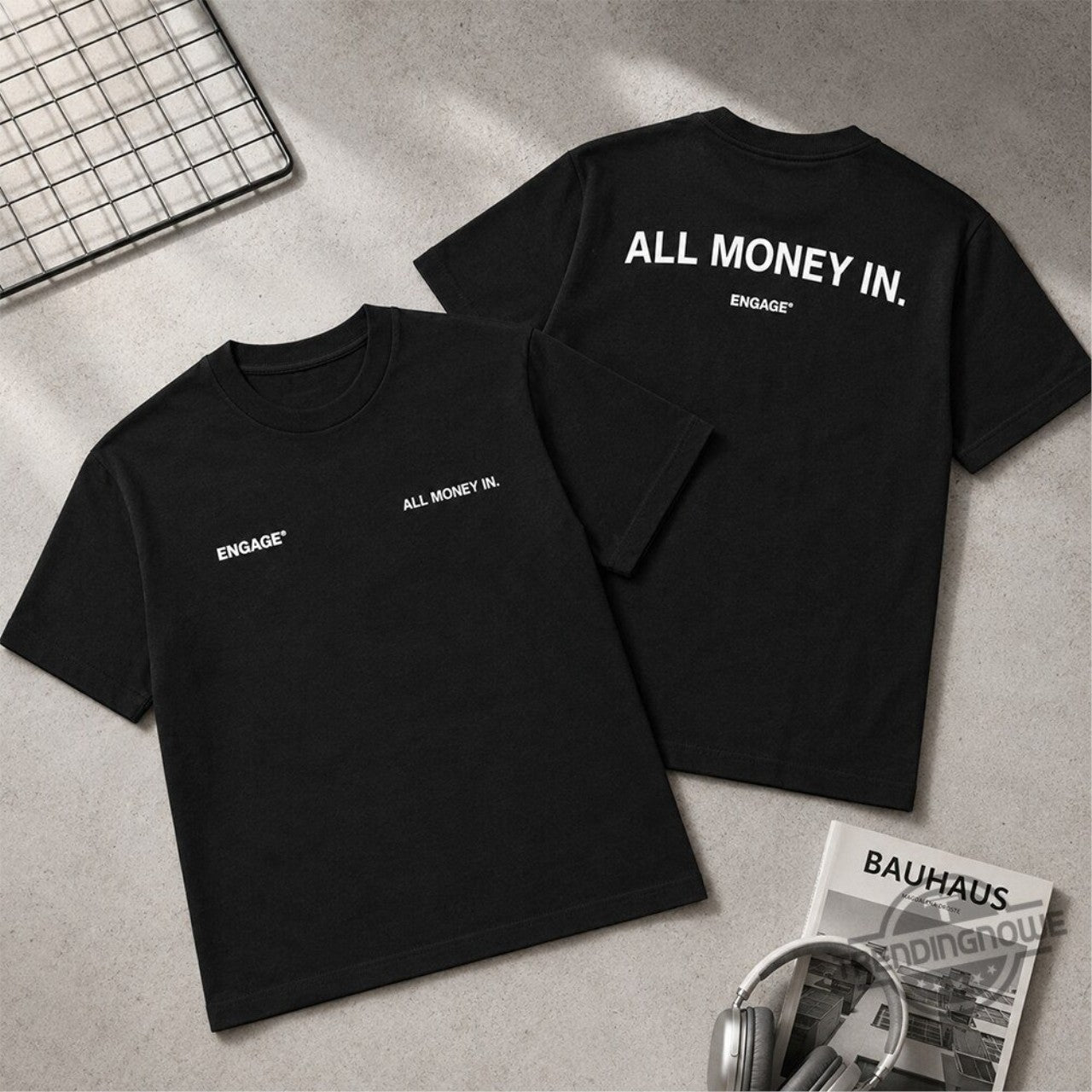 Jamal Murray Engage All Money In - Adult & Kids T-Shirts, Sweatshirts & Hoodies apparel design preview 1