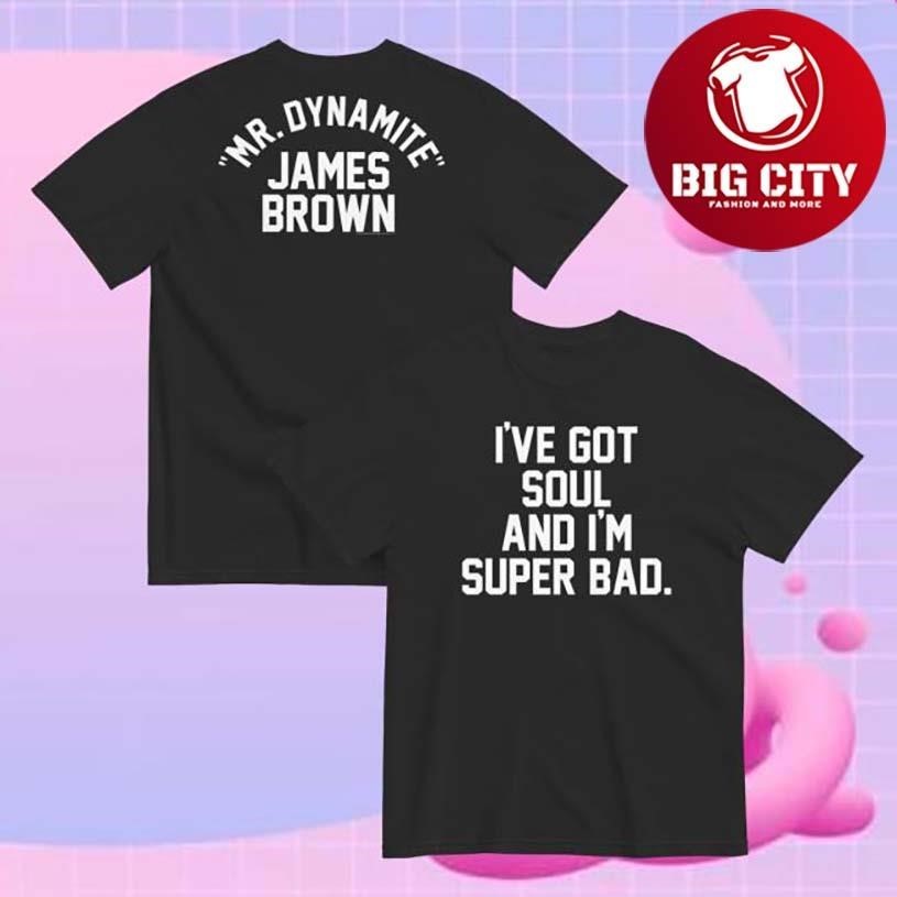 James Brown Mr. Dynamite Double Sided - Adult & Kids T-Shirts, Sweatshirts & Hoodies apparel design preview 1