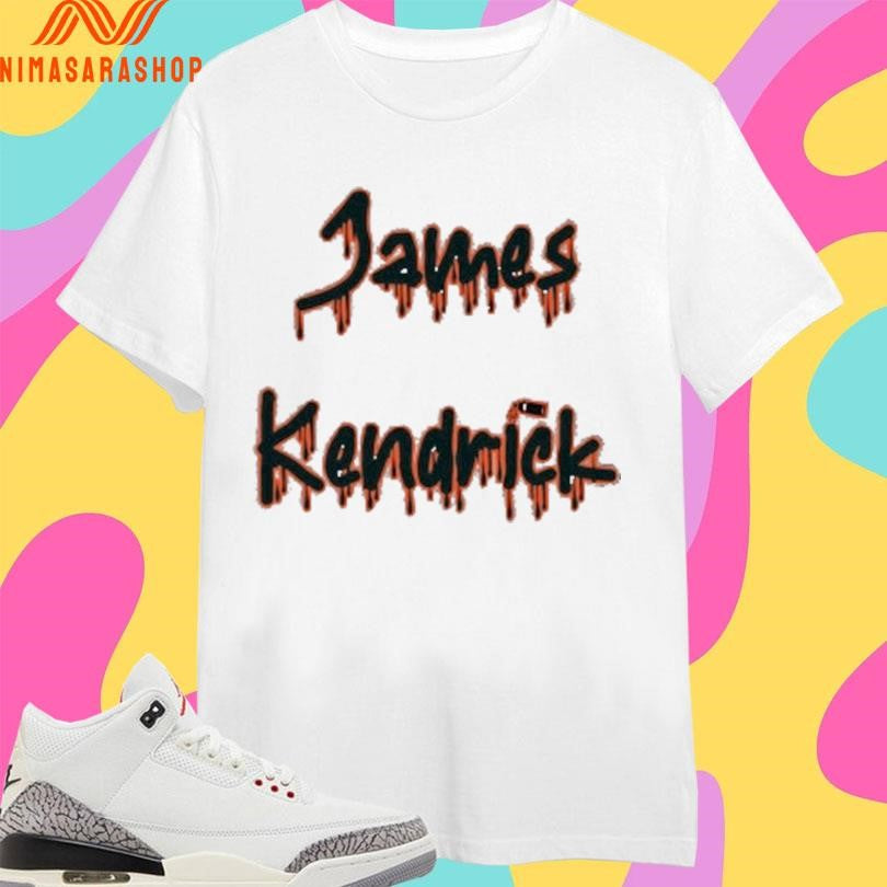 James Kendrick Paint Drips - Adult & Kids T-Shirts, Sweatshirts & Hoodies apparel design preview 1