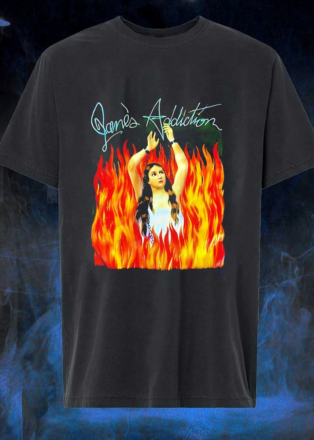 Janes Addiction Burning Woman Chains - Adult & Kids T-Shirts, Sweatshirts & Hoodies apparel design preview 1