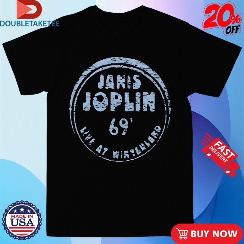 Janis Joplin Live At Winterland 69 - Adult & Kids T-Shirts, Sweatshirts & Hoodies apparel design preview 1