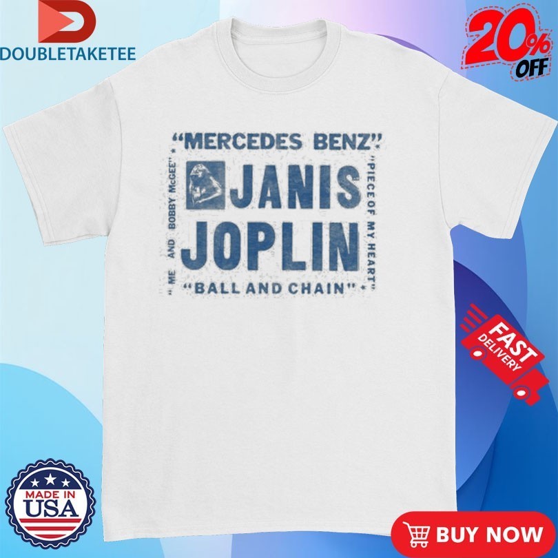 Janis Joplin Mercedes Benz Ball And Chain Song Titles - Adult & Kids T-Shirts, Sweatshirts & Hoodies apparel design preview 1